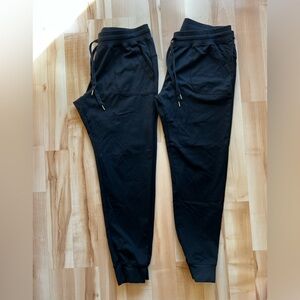 ZYIA Black Unwind Joggers - 2 pair